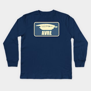 AVRE Armoured Vehicle Royal Engineers Kids Long Sleeve T-Shirt